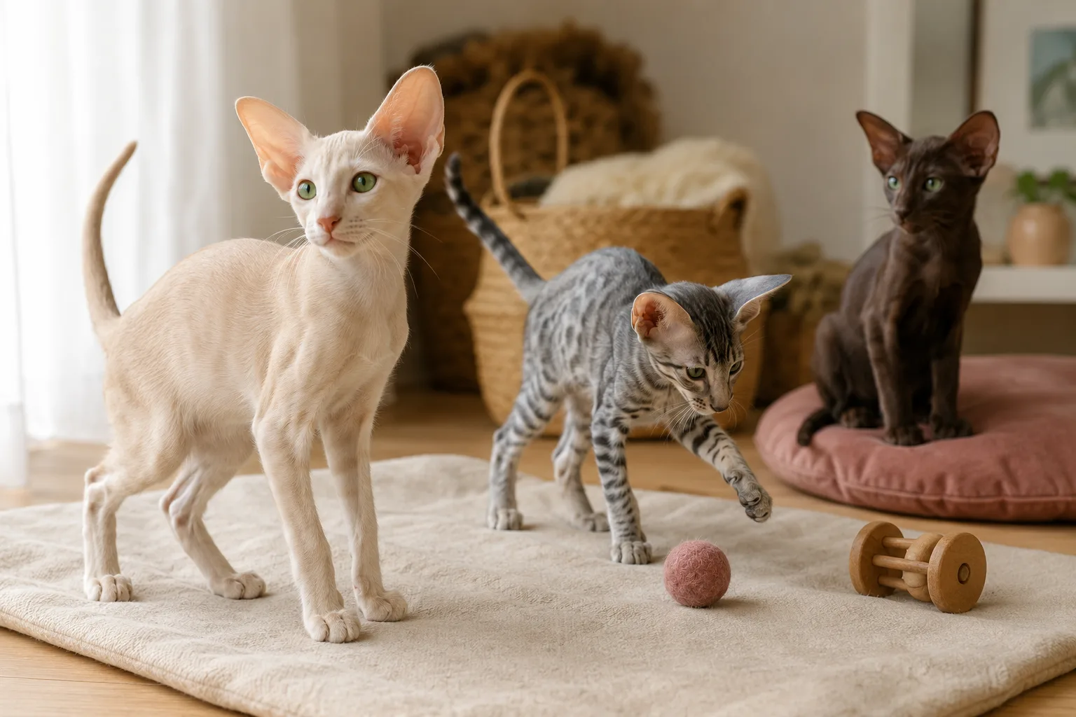 How to Choose an Oriental Kitten from a Breeder