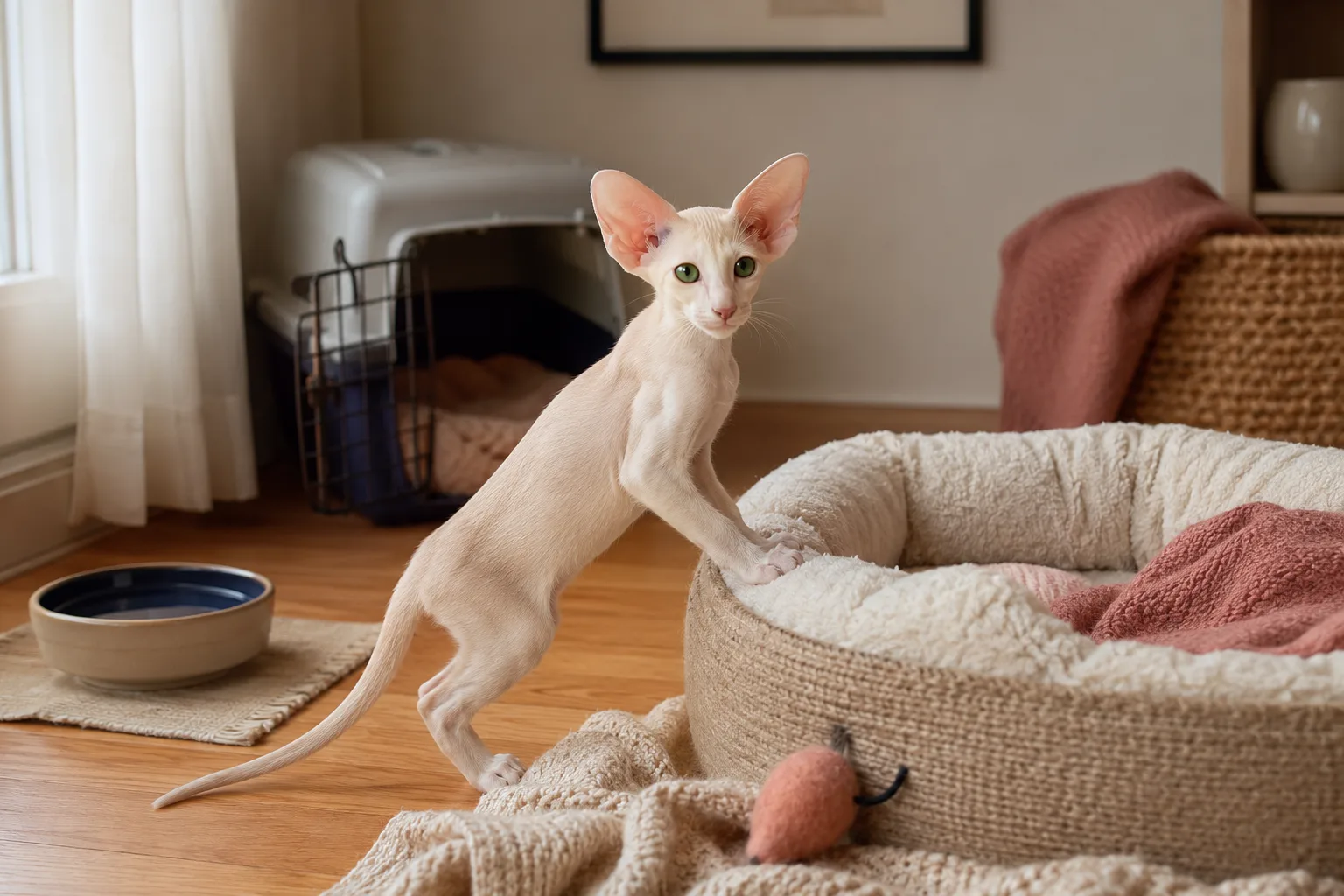 First 30 Days with an Oriental Kitten: A Week-by-Week Protocol